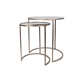IRON TABLE 2 SET