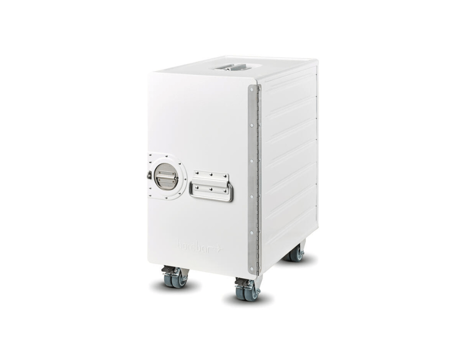 BORDBAR box Container weiß +bedsidetable equipment