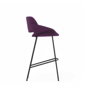 Silla de bar Monk purple