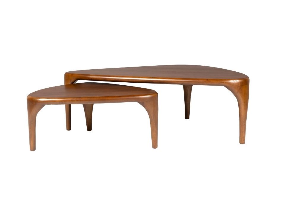 Isla Coffe Table Walnut Set/2