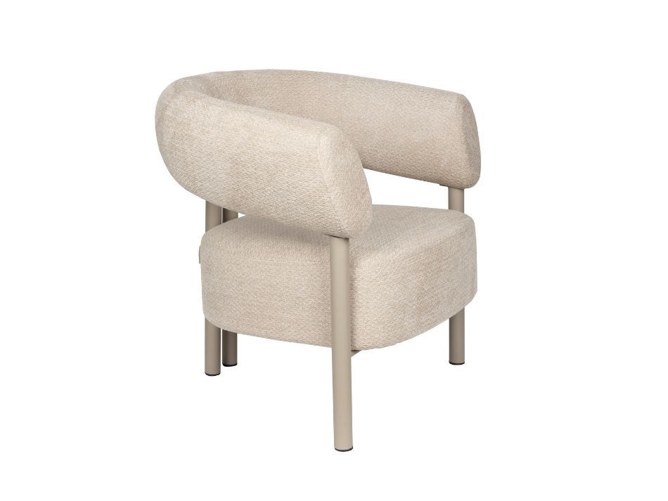 Lounge Chair Heels Beige