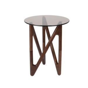 Naia side table Walnut