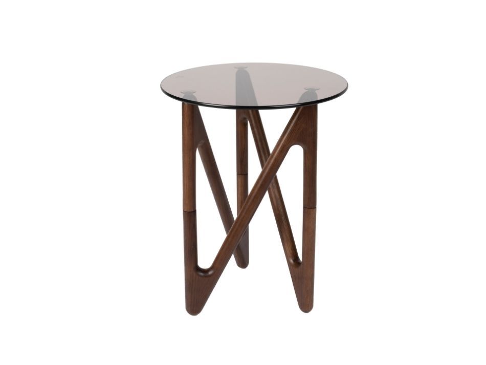 Naia side table Walnut