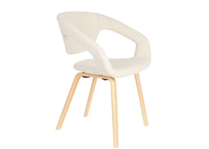 Armchair Flexback Boucle Beige 1