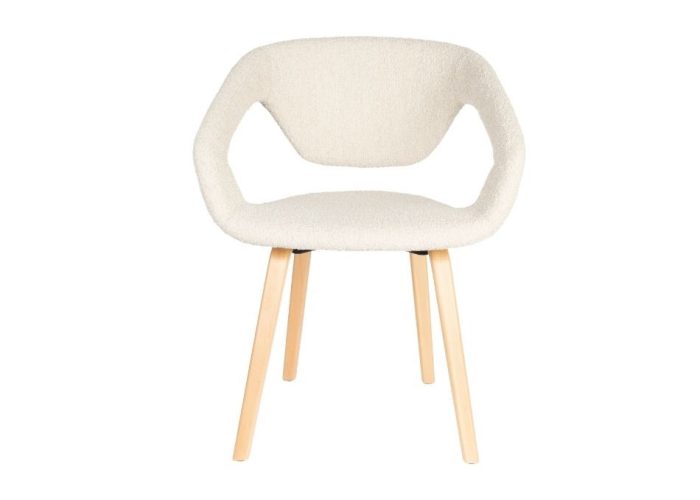 Armchair Flexback Boucle Beige 2