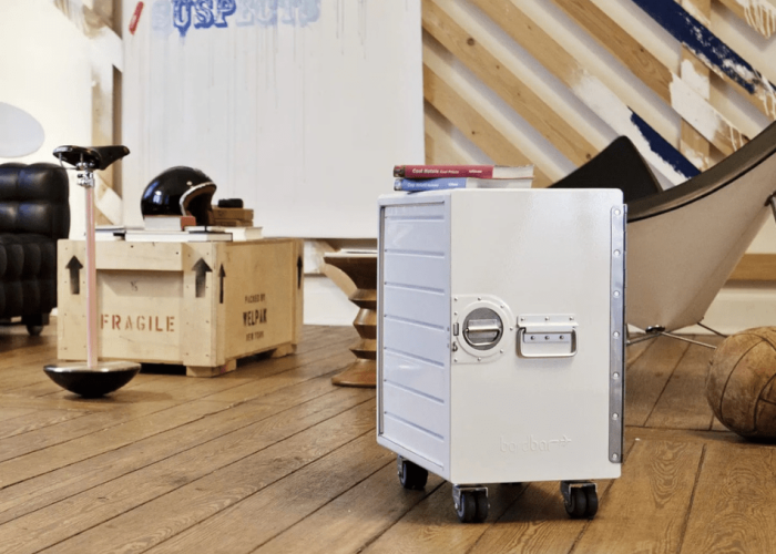 BORDBAR box Container weiß +bedsidetable equipment 03