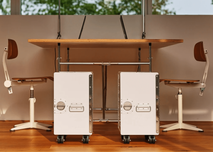 BORDBAR box Container weiß +bedsidetable equipment 04