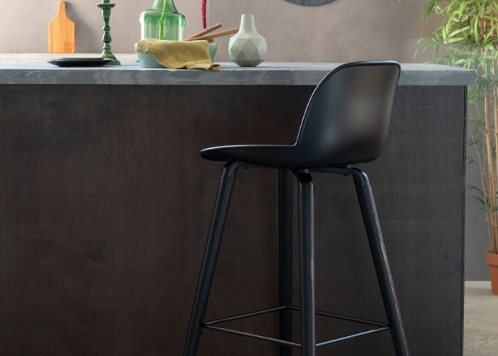 Counter Stool Albert Kuip All Black 3