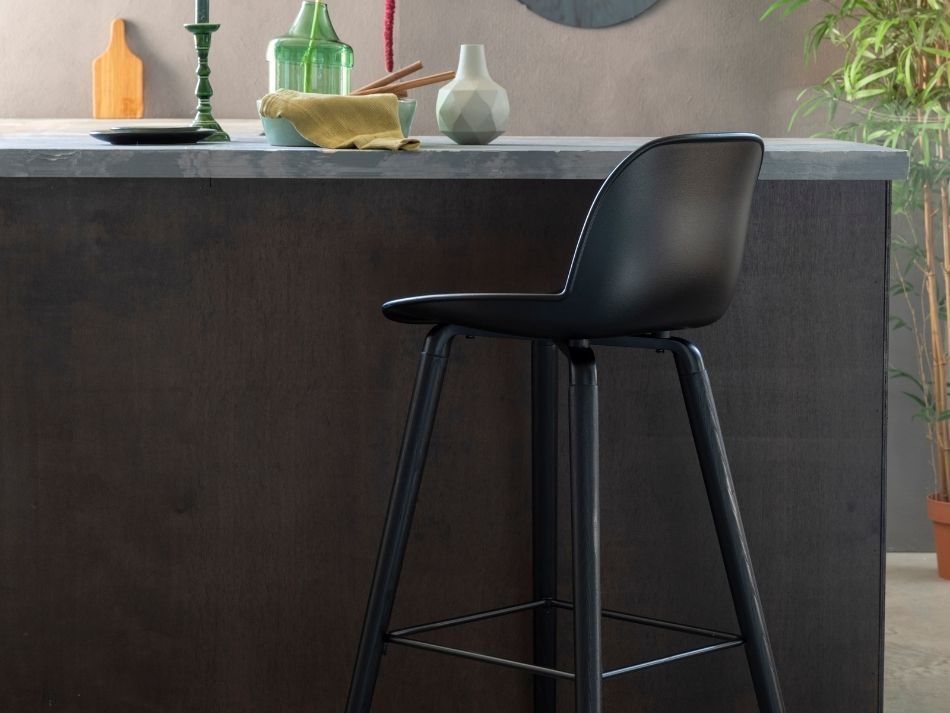 Counter Stool Albert Kuip All Black 3