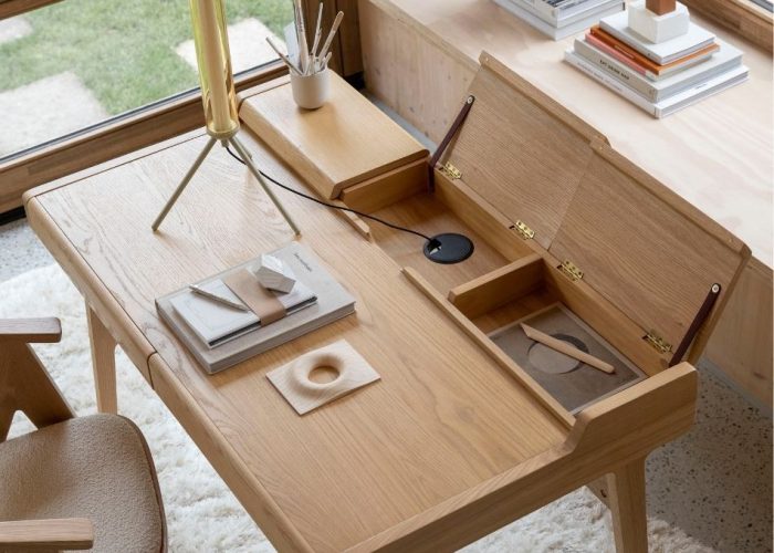 Desk Table Kaat Natural 2