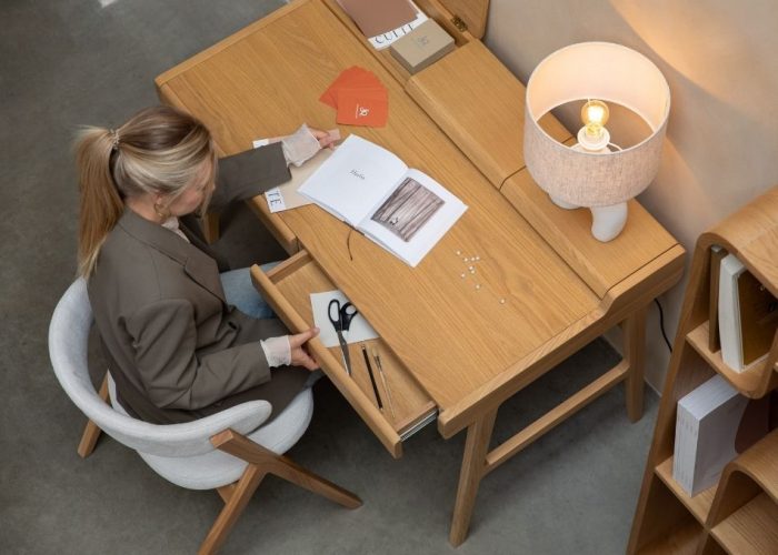 Desk Table Kaat Natural 3