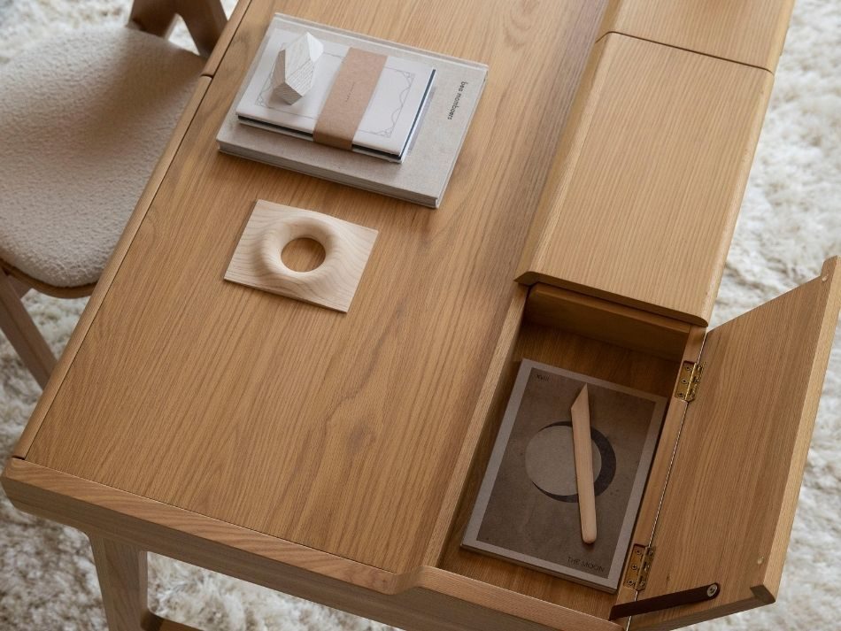 Desk Table Kaat Natural 4