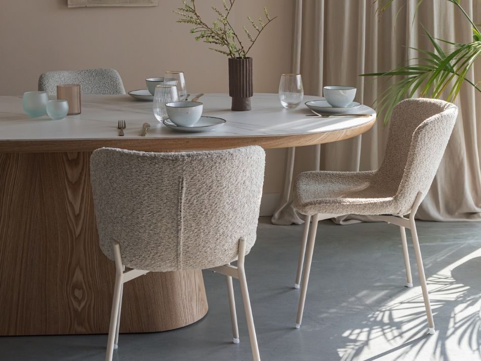 Dining Table Almira Oval 200 Oak 2