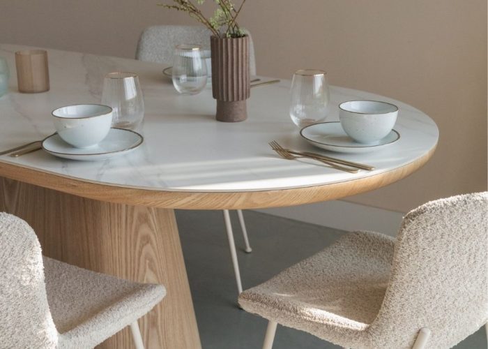 Dining Table Almira Oval 200 Oak 3