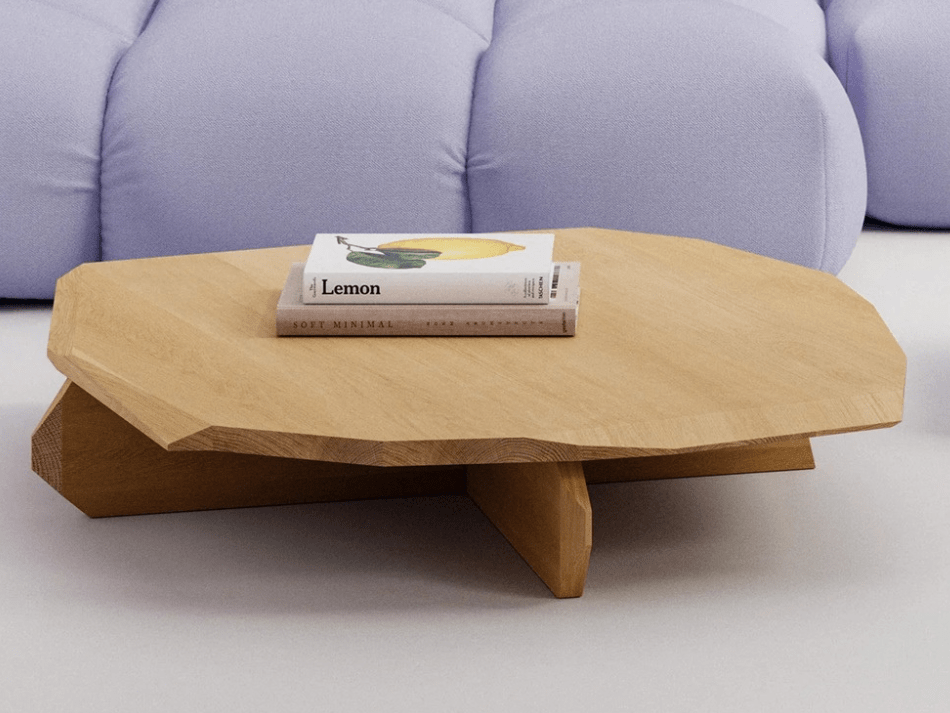 FELS COFEE TABLE SOLID OAK WAXED 2