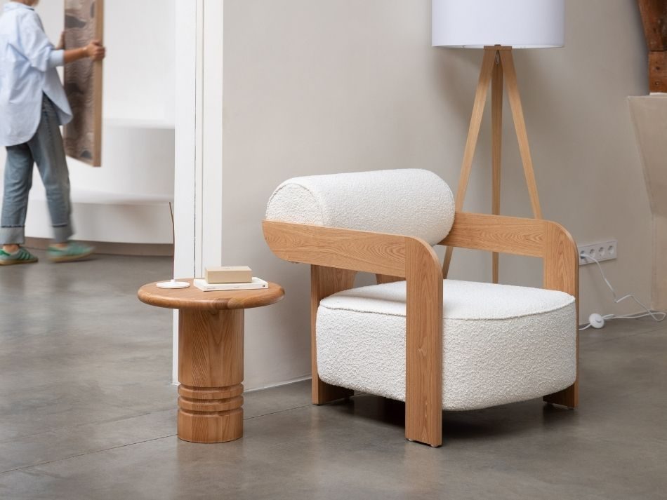 Lounge Chair Oolong Beige 3