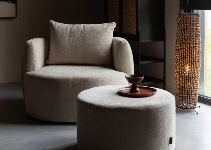 Lounge chair Rocca Capuccino 2