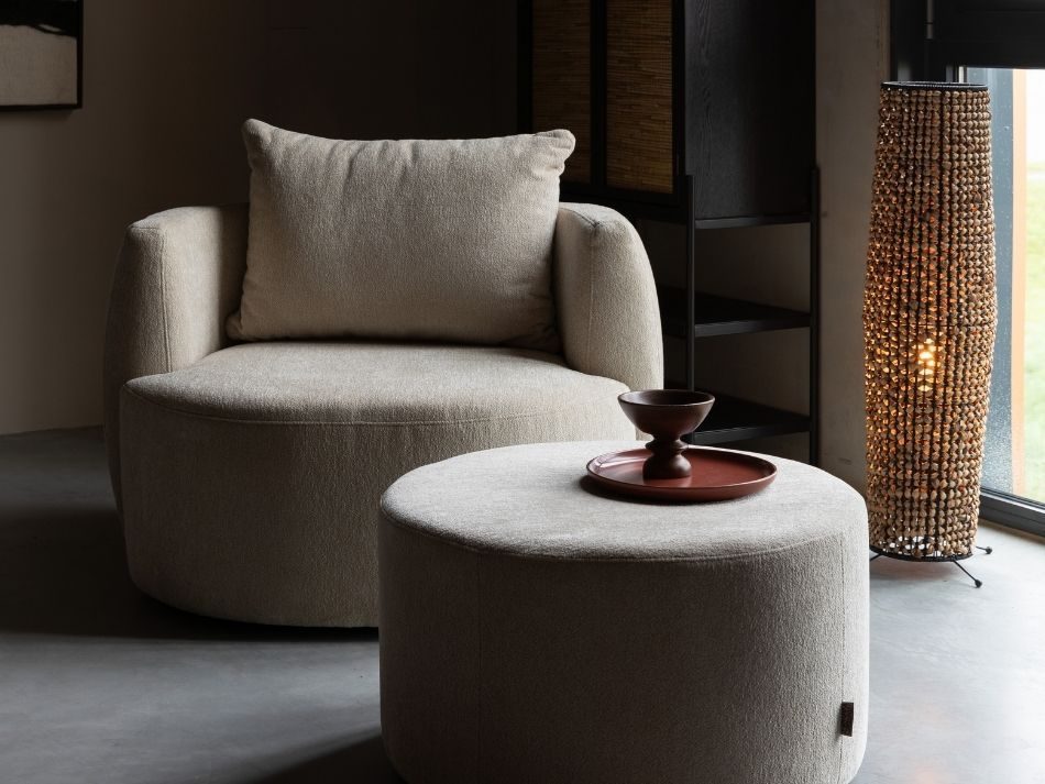 Lounge chair Rocca Capuccino 2