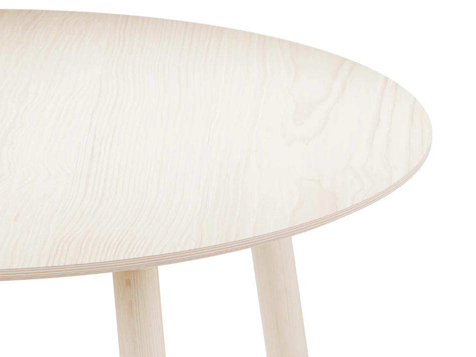 MEYER COLOR TABLE (115CM) ASH WAXED WITH WHITE PIGMENT 02