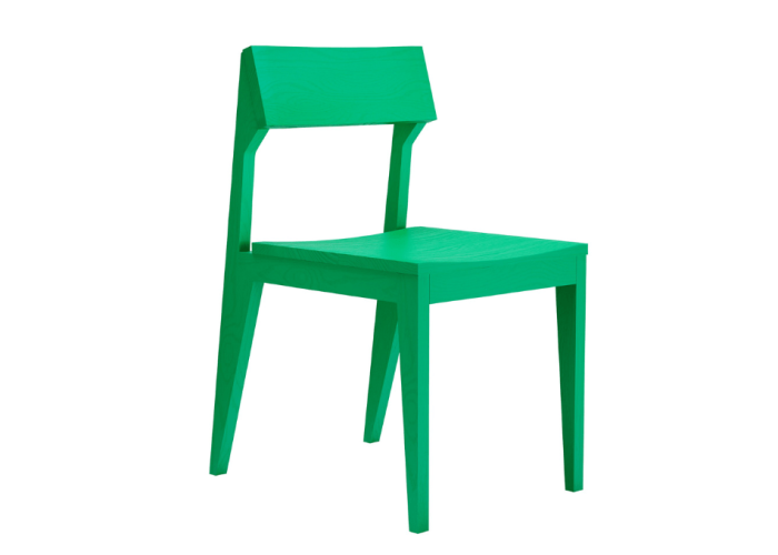 SCHULZ CHAIR ASH EMERALD 01