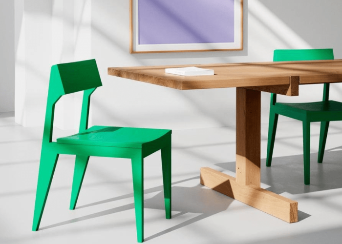 SCHULZ CHAIR ASH EMERALD 02
