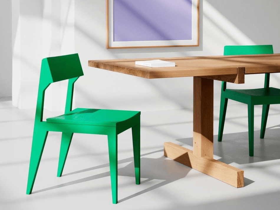 SCHULZ CHAIR ASH EMERALD 02