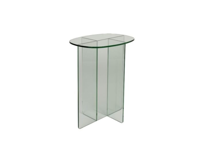 Side Table Linea Transparent