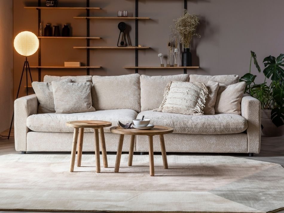 Sofa Sense 3-Seater Cream 3