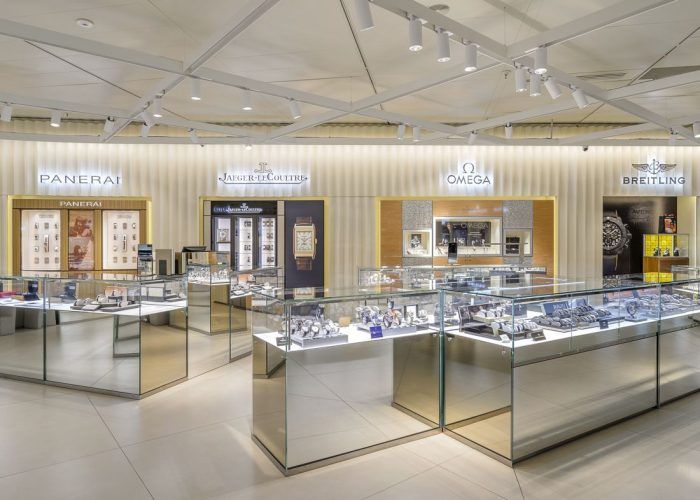 PAVIMENTO JOYERIA UNION SUIZA BARCELONA PIETRA DI OSSO