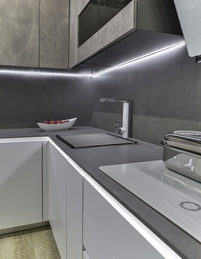 COCINA SHOWROOM PREMIER STUDIO SEVILLA PIETRA PIOMBO