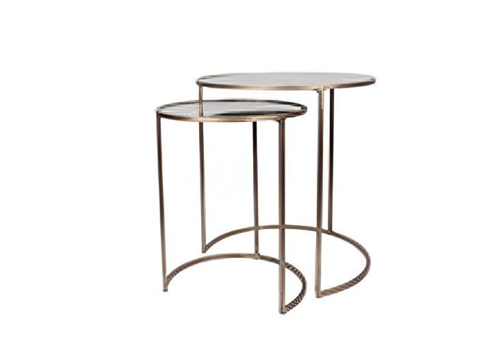 side table F1 S8 GRI IRON